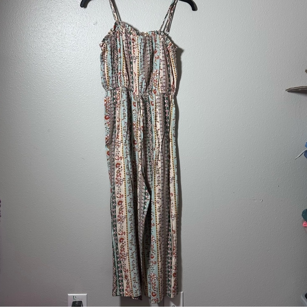 Jumpsuit A.U.W Women‎ Floral Jumpsuit Palazzo Casual size S.